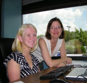 Erin Tyrell and Suzy Newton of Tennessee Literacy Coalition